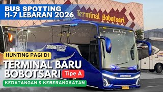 [Bus Spotting] H-7 Arus Mudik 2026 Di Terminal Bobotsari