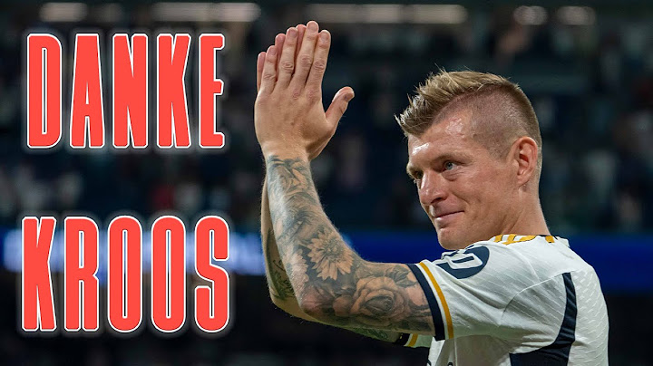 La EMOTIVA DESPEDIDA de TONI KROOS 🥹🤍