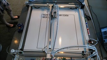 H bot plotting robot