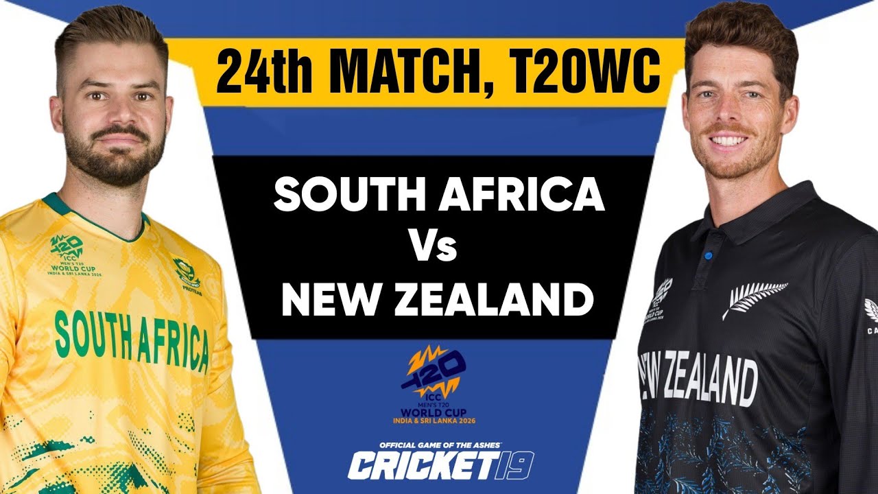 South Africa vs New Zealand T20 World Cup Match Highlights | ICC World Cup 2026 | SA vs NZ Highlight
