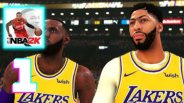 NBA 2K Mobile Basketball Game - Gameplay Walkthrough Part 1 (iOS, Android)