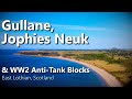 Gullane, Jophies Neuk and WW2 Anti-Tank Blocks