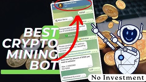 How To Mine From The Best Crypto Mining Telegram Bot | Doge Mining | Crypto News | No Investment