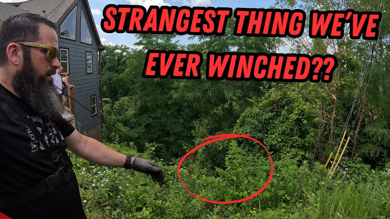 Strangest Thing We've Ever Winched?? | Winching