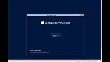 Installation of Windows Server 2012 R2 Standard on Oracle Virtual Box.
