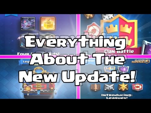 Clash Royale - EVERYTHING YOU NEED TO KNOW ABOUT THE NEW UPDATE! 3-13-17 Update!