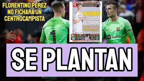 DESESPERACIÓN EN BARCELONA: TER STEGEN E IÑAKI PEÑA NO SALEN | FLORENTINO NO FICHARÁ CENTROCAMPISTA