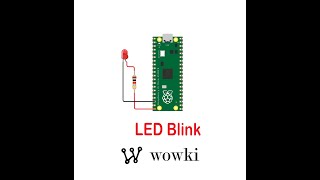 Simulating Raspberry Pi Pico projects in WOWKI