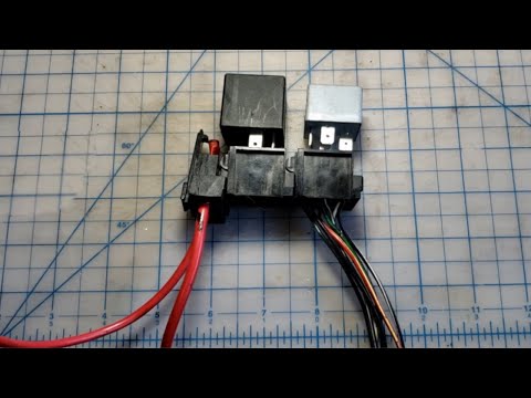 Car timer relay delay auto turn off headlight on old 1990 Toyota Corolla