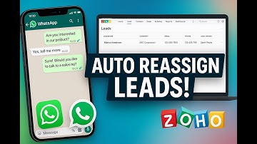 Zoho CRM Lead Reassignment Automation | WhatsApp Flow Integration