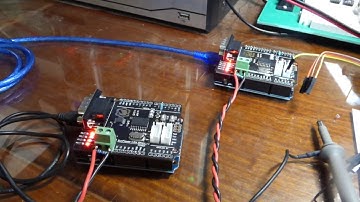 CAN Bus Bidirectional Comm, Dual Arduino Uno, Oscilloscope Trace