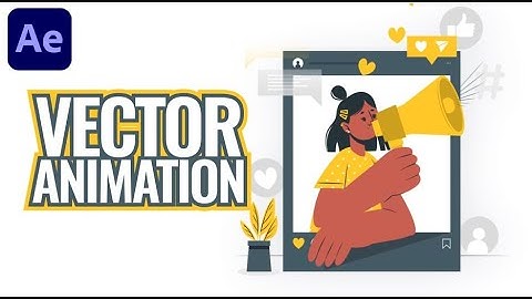 Vector Animation In After Effects - After Effects Tutorial In Hindi.
