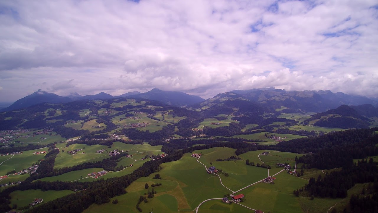 Österreich Inntal Buchberg Ebbs 2019 aus der Luft. Yuneec Q500