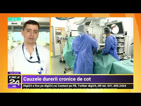 Durerile cronice de cot – Dr. Vladimir Pușcașu | Spitalul Clinic SANADOR