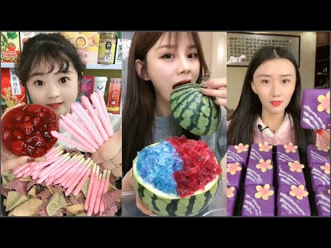 Ice Eating Thánh Ăn Đá Trào lưu Ăn Đá màu sắc ASMR氷の咀嚼音#271