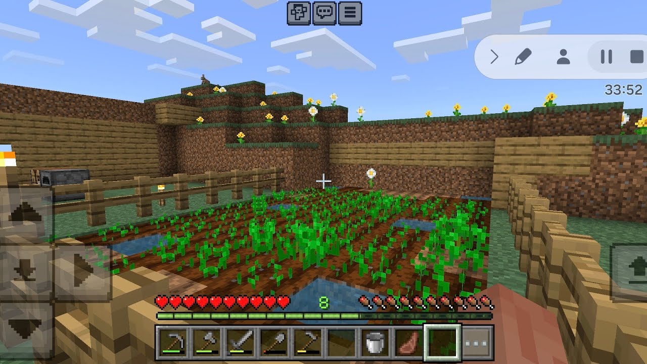 Minecraft R O Minecraft RO - EP 3 - plantam seminte de grau - YouTube