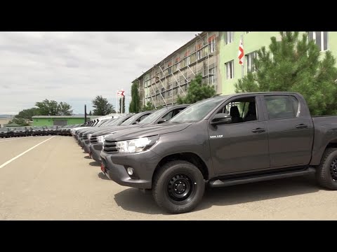 თავდაცვის ძალების  ახალი საავტომობილო საშუალებებით აღჭურვა