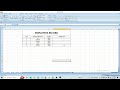 Short tips and Tricks in Microsoft Excel (2007)