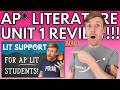 EVERYTHING You NEED to Know About Unit 1 of AP®* Lit! (Self Study, Practice, and Review (Part 1))