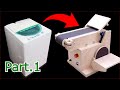 Make a Belt sander @Washing machine motor 【Part.1】