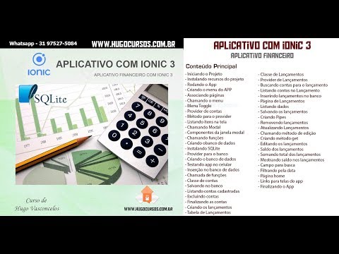 Ionic 3 Aplicativo Financeiro - Aula 04 - Rodando o APp