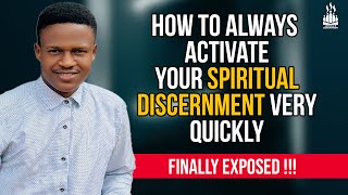 How to always activate your Spiritual DISCERNMENT very quickly | Joshua Generation