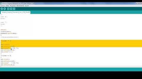 Pantalla LCD y Teclado matricial. Adquisición de contraseña con Arduino.