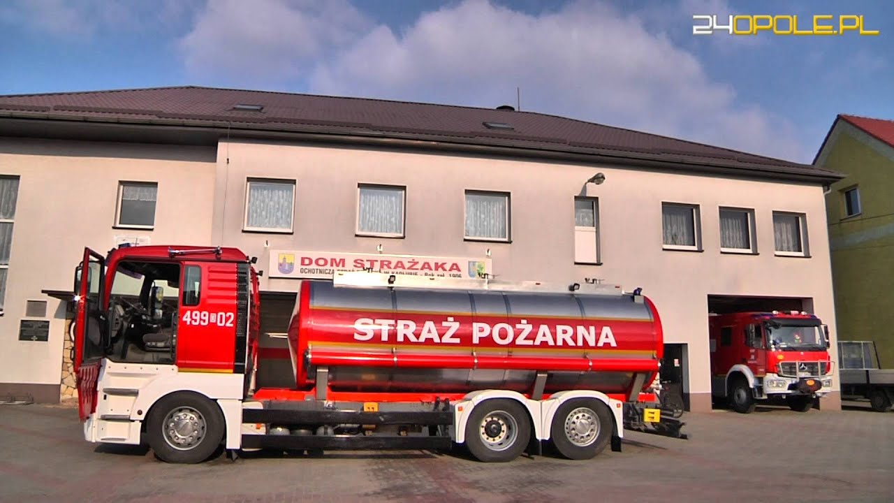 Strażacy przerobili mlekowóz na cysternę [24opole.pl]