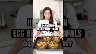 68g Protein!! Breakfast Bowls for Meal Prep #mealprep