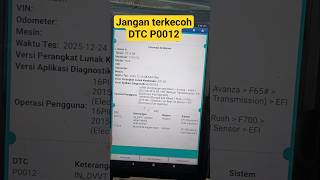 hati hati .jangan salah analisaPenyebab utama dtc p0012 pada Avanza, Xenia, rush , Terios, grand max