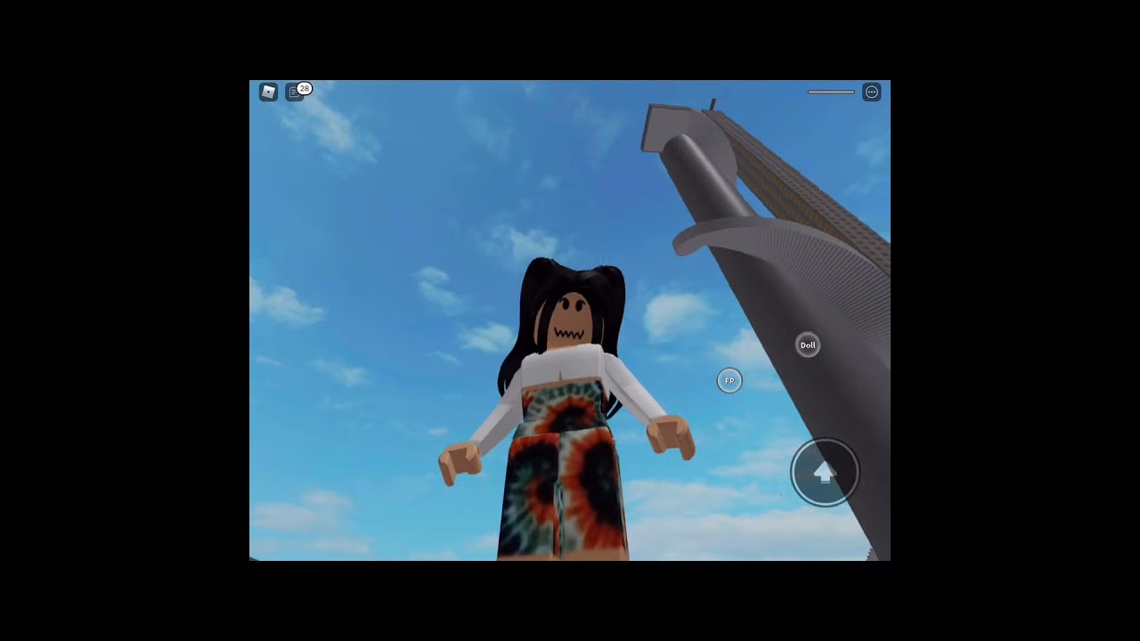 I played ragdoll engine ll some one pushed me🥲😭 ll Roblox