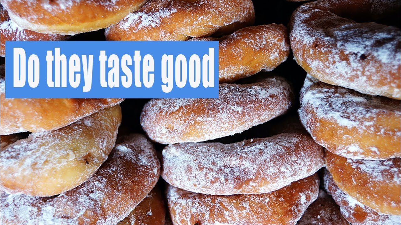 Air fried doughnuts VS Deep fried