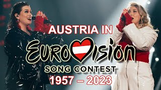 Austria 🇦🇹 in Eurovision Song Contest (1957-2023)