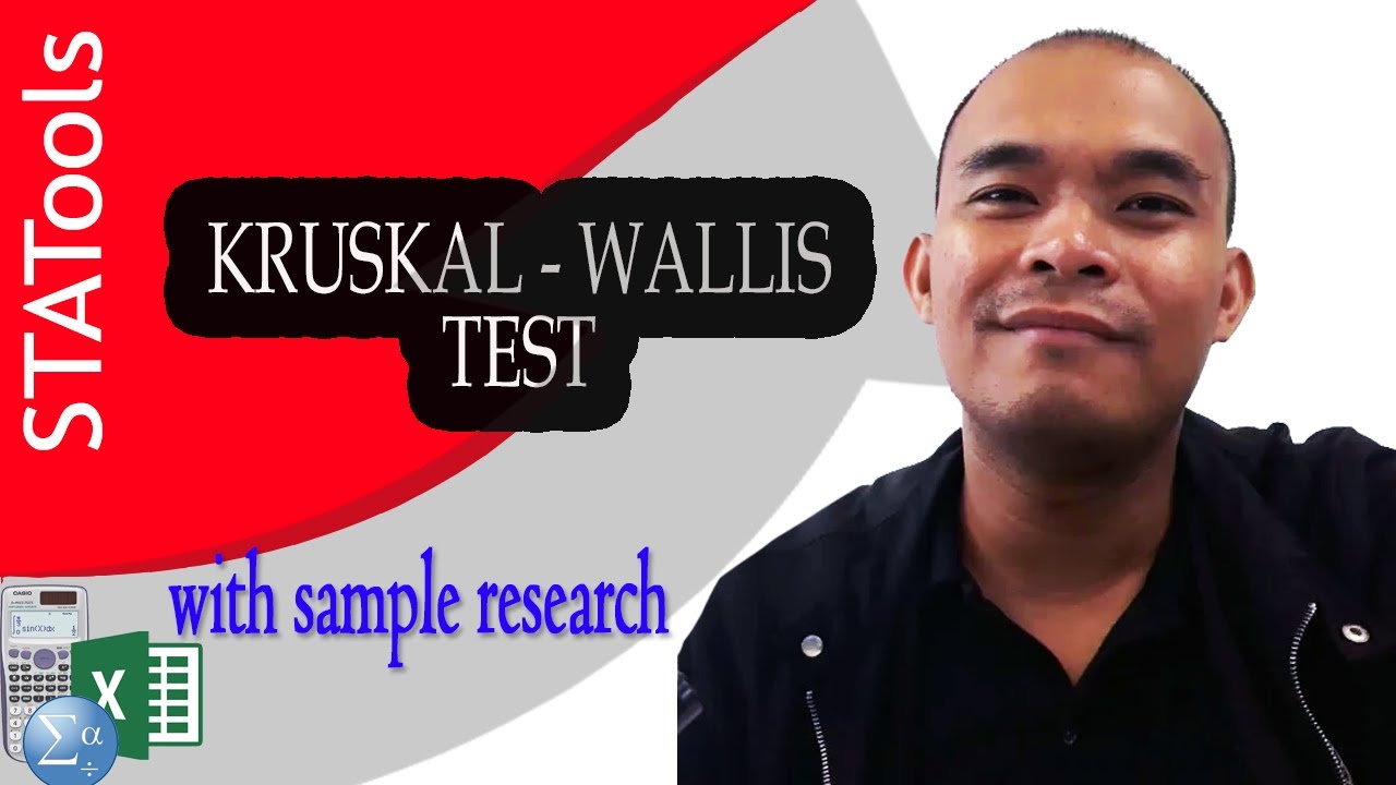 6 Kruskal Wallis Test With Sample Research YouTube