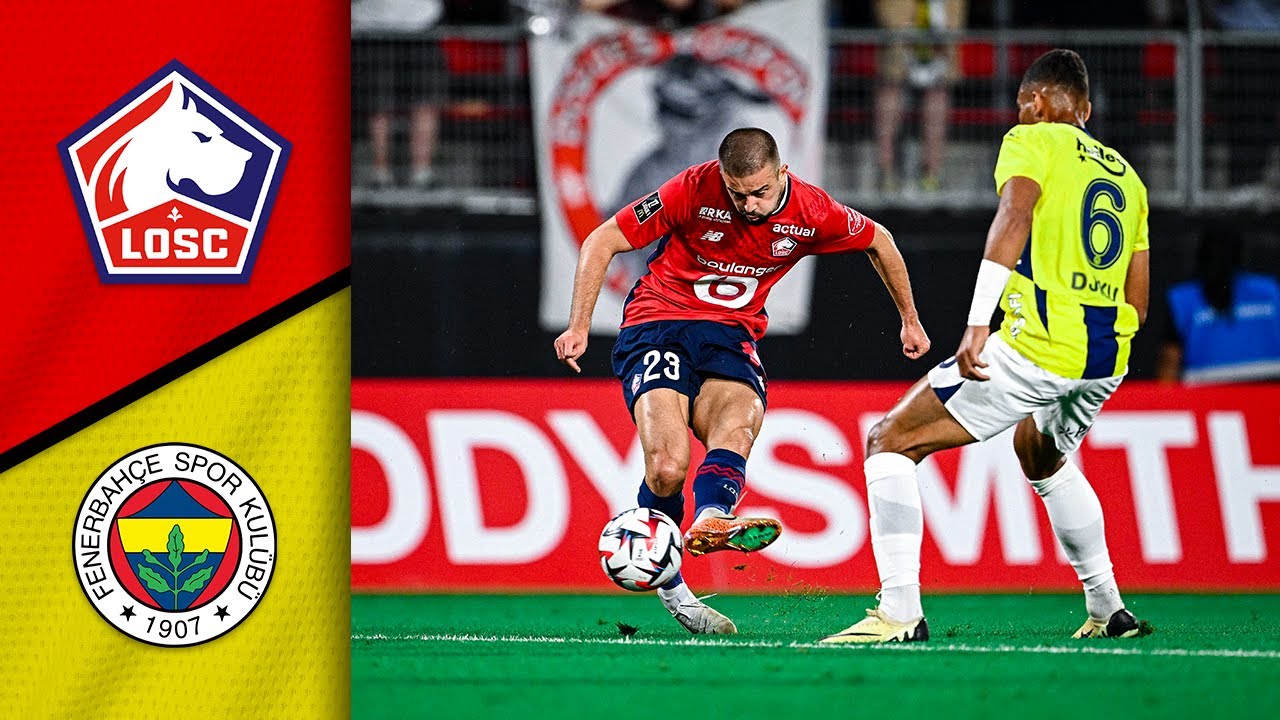 LOSC - FENERBAHÇE (2-1) | Le résumé du 3ème tour qualificatif aller de l'UEFA Champions League