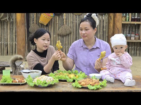 Peaceful Winter Days: Growing Ginger, Cooking, and Sending Children to School | Ly Thi Ca