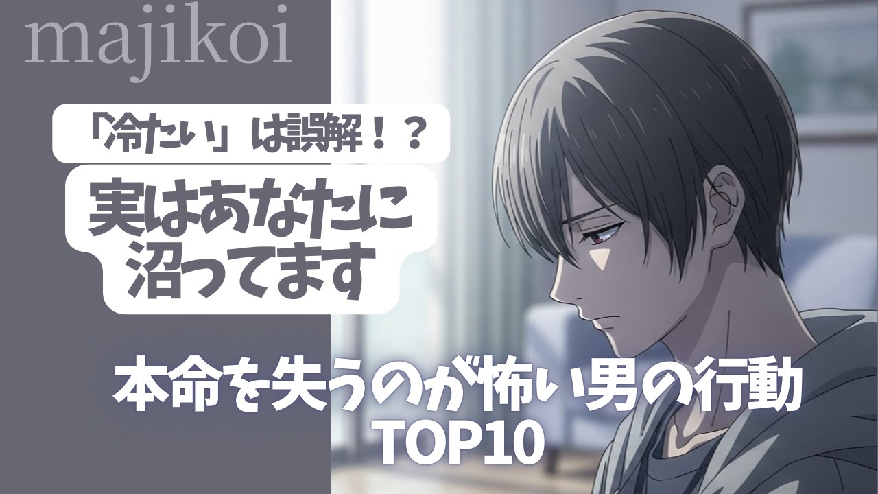 【実は不安で仕方ない】男性が「本命の女性」を失いそうで焦る瞬間の行動10選💖冷たい態度は愛の裏返し！？