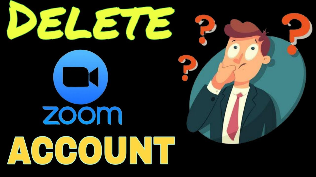 Zoom Delete Key जल्दी कर लो Zoom Account Delete 😱 || How to delete Zoom Account ...