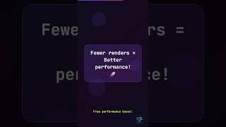 React 18 Feature That Improves Performance 🚀 #coding #programming #react #tech #explore @MrBeast