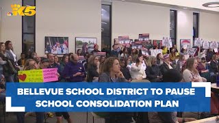 Bellevue School District pauses plans to consolidate schools