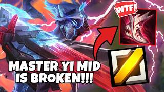 THIS MASTER YI MID BUILD IS BROKEN