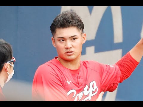 【神宮開幕戦】広島カープ 田村俊介選手　プロ初打席⚾ 対ヤクルトスワローズ戦　2023 3.31