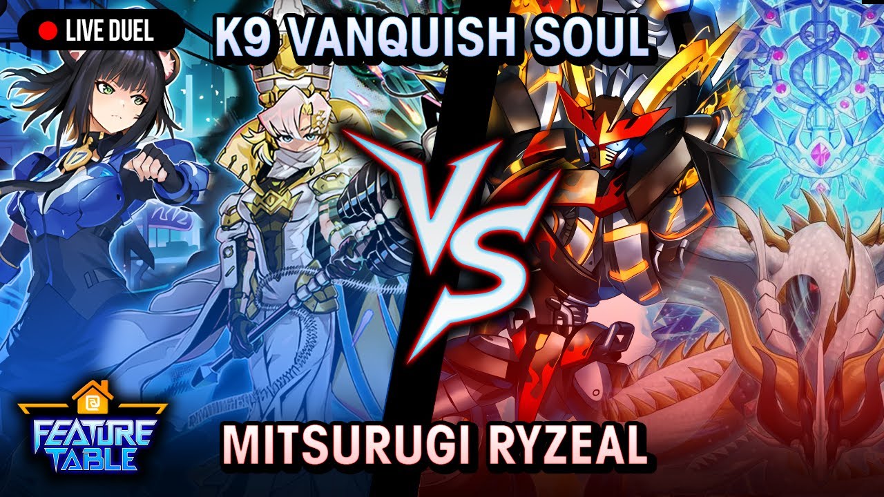 K9 Vanquish Soul VS Mitsurugi Ryzeal (META VS FUTURE META