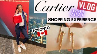Cartier shopping VLOG | Toronto Bloor Street Boutique | Private Shopping Experience VLOG