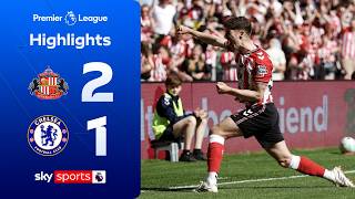Sunderland net Europa League spot with win | Sunderland 2-1 Chelsea | Premier League Highlights
