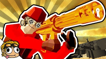 STEAMPUNK SUPER SOLDIER! | Ravenfield Custom Mod and Vehicle Gameplay