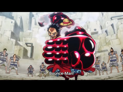 One Piece Episode 956 Luffy Uses Gear Fourth In Udon Youtube