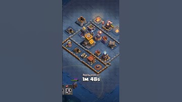 Builder Base Attack Tricks Part 9: Using Cannon Carts in #clashofclans #shortsfeed #coc #viral #fyp