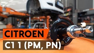 Montera Stötdämpare fram CITROËN C1 (PM_, PN_): gratis video