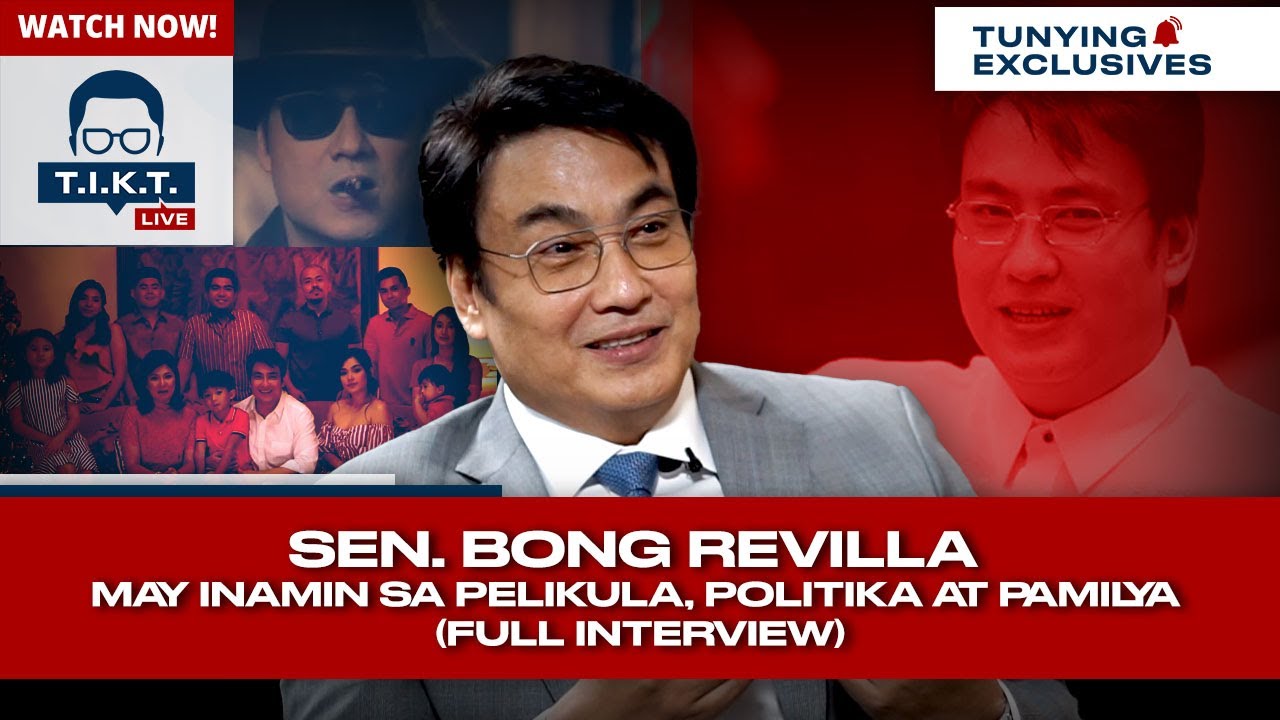 SEN. BONG REVILLA MAY INAMIN SA PELIKULA, POLITIKA AT PAMILYA (FULL INTERVIEW)